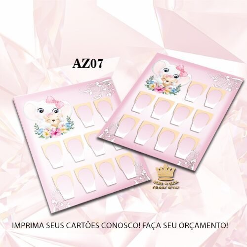 1 Arte Mini 5 Pares 7,5x9cm  AZ07 6