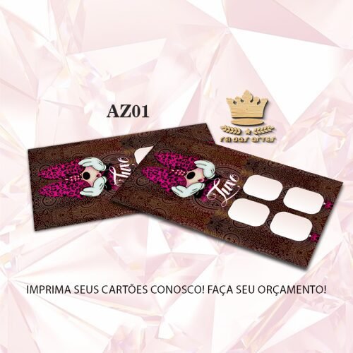 1 Arte Casadinha 9x5cm - AZ01 13