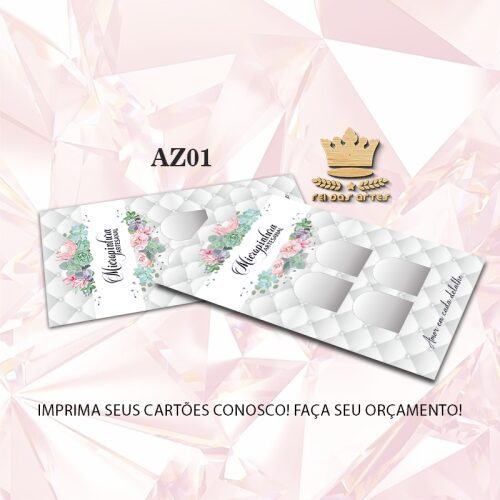 1 Arte Casadinha 9x5cm - AZ01 18