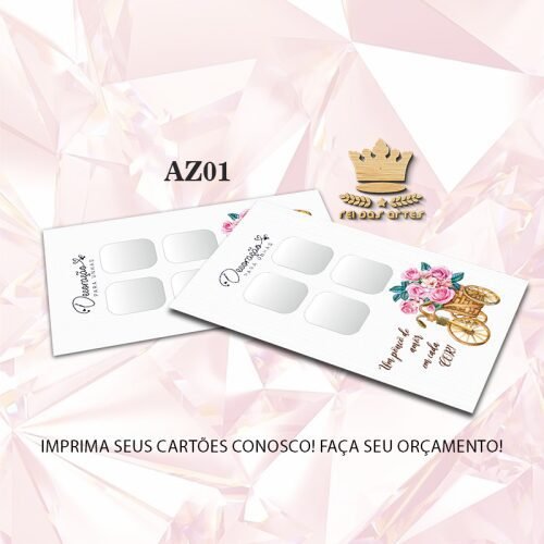 1 Arte Casadinha 9x5cm - AZ01 5