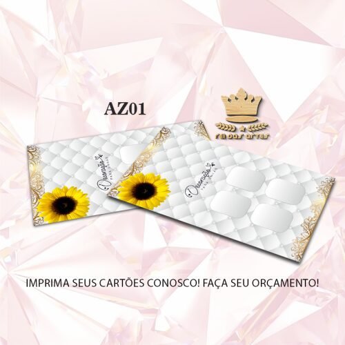 1 Arte Casadinha 9x5cm - AZ01 9