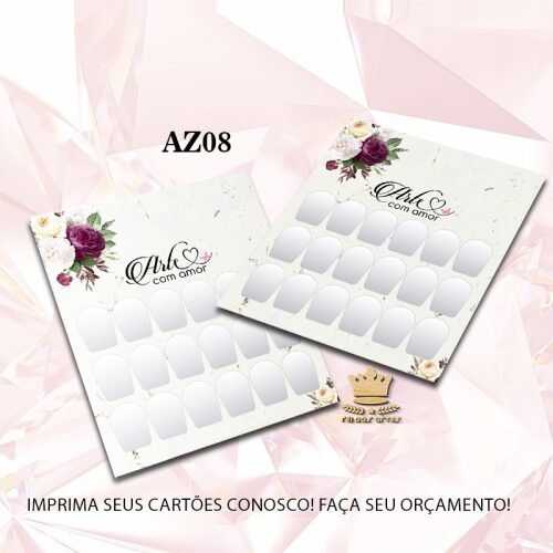 1 Arte Mini 9 Pares 9x10cm AZ08 10