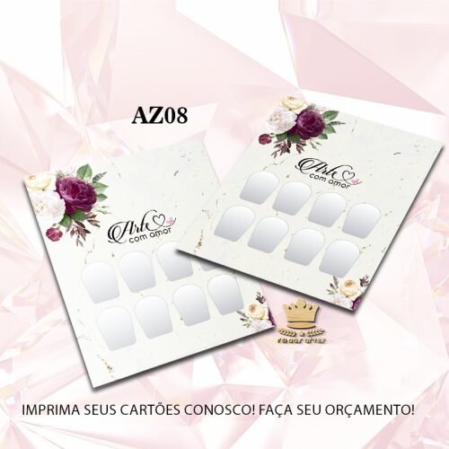 1 Arte Mini 4 Pares 7,5x9cm  AZ08 7