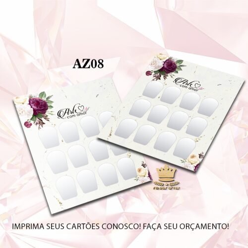 1 Arte Mini 6 Pares 7,5x9cm  AZ08 9
