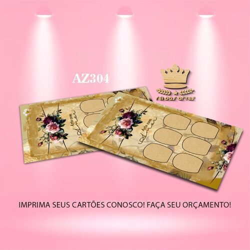 COPA - Kit de Artes para Cartões de Unhas - 7 ARTES - PDF COD:Copa02 - Imagem 5