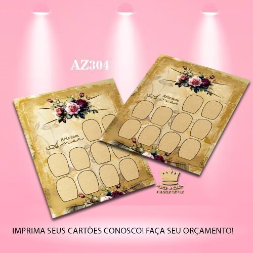 COPA - Kit de Artes para Cartões de Unhas - 7 ARTES - PDF COD:Copa02 - Imagem 4
