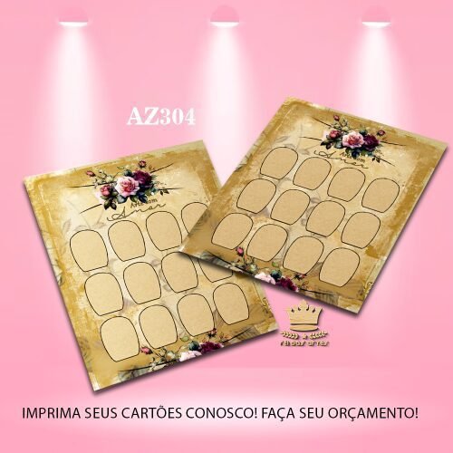 COPA - Kit de Artes para Cartões de Unhas - 7 ARTES - PDF COD:Copa02 - Imagem 3