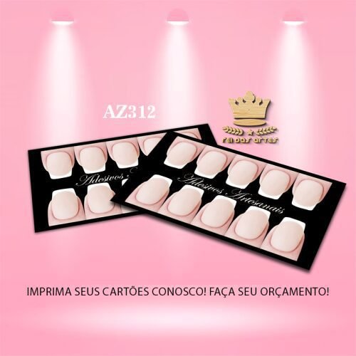 Kit de Artes para Cartões de Unhas - 7 ARTES - PDF COD:AZ99 - Imagem 10