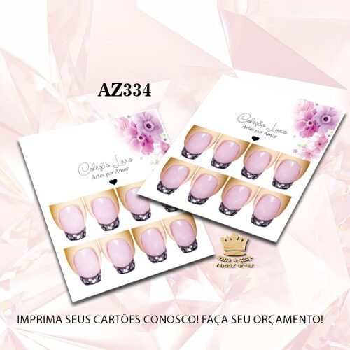 1 Arte Mini Cartelão 4 Pares 7,5x9cm - AZ334 5