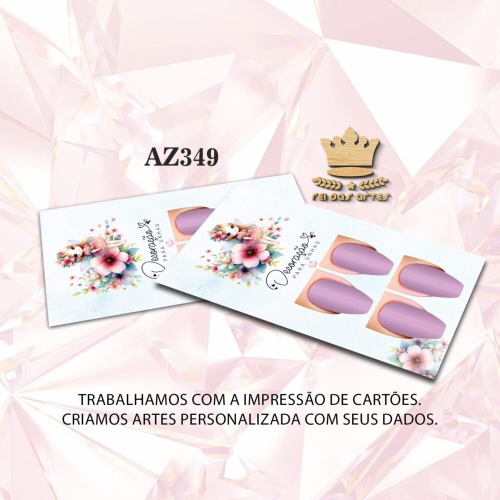1 Arte Casadinha 9x5cm - AZ349 5