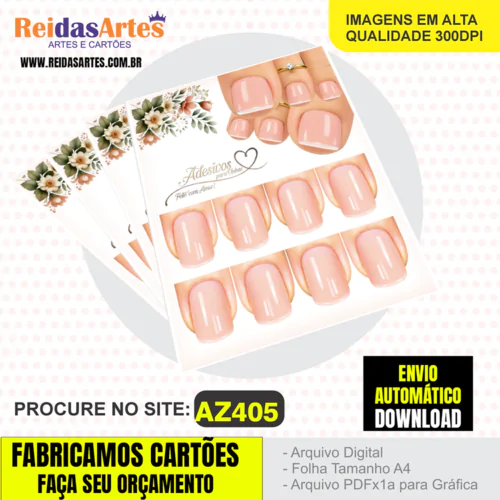 ARTE EM PDF - MINI 5 PARES 7,5X9CM - AZ405 11