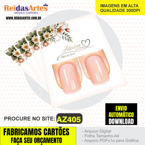 1 Arte Filha Unica 4,5x5cm - AZ405 2