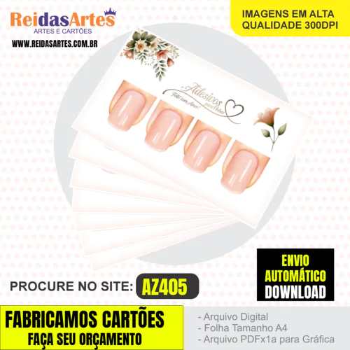 1 Arte Casadinha 9x5cm - AZ405 6