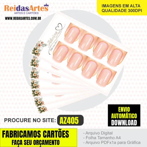 1 Arte 4 Pares 9x5cm - AZ405 8