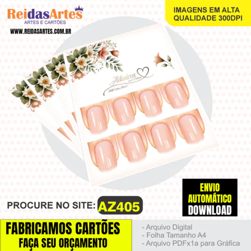 1 Arte Mini 4 Pares 7,5x9cm - AZ405 9