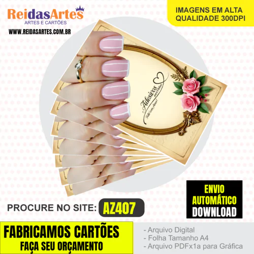 1 Arte Casadinha 9x5cm - AZ407 1