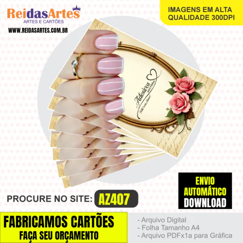 1 Arte Casadinha 9x5cm - AZ407 4