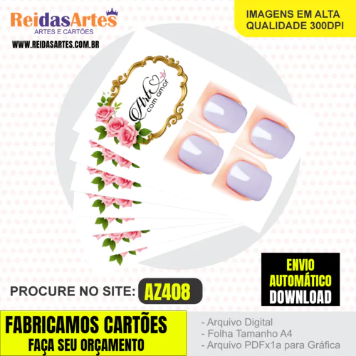 1 Arte Casadinha 9x5cm - AZ408 1