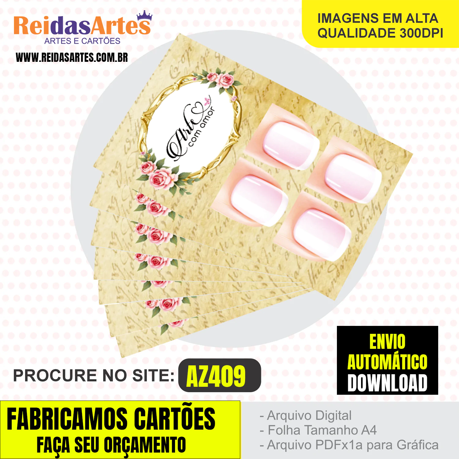1 Arte Casadinha 9x5cm - AZ409 1