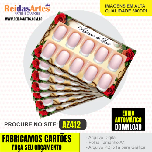 1 Arte 5 Pares 9x5cm - AZ412 1