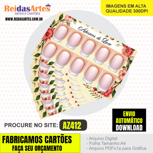 1 Arte 5 Pares 9x5cm - AZ412 4