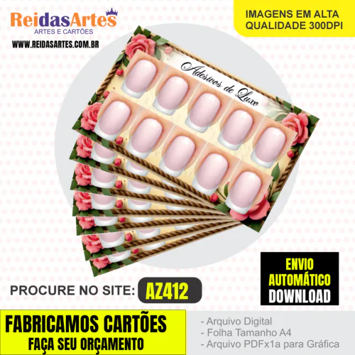 1 Arte 5 Pares 9x5cm - AZ412 5