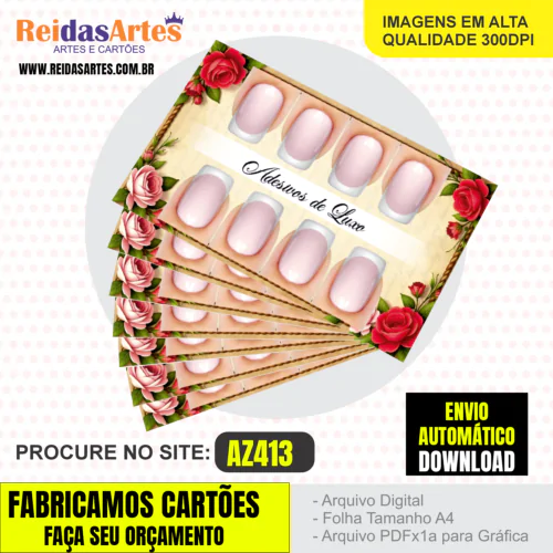 1 Arte 4 Pares 9x5cm - AZ413 10