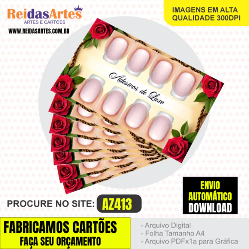 1 Arte 4 Pares 9x5cm - AZ413 6