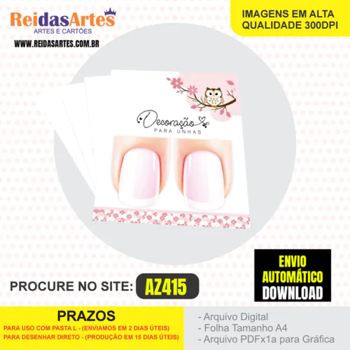 1 Arte Filha Unica 4,5x5cm - AZ415 5