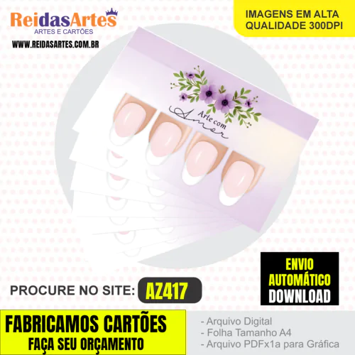 1 Arte Casadinha 9x5cm - AZ417 10