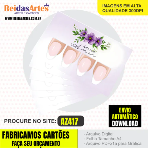 1 Arte Casadinha 9x5cm - AZ417 8