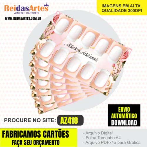 1 Arte 5 Pares 9x5cm - AZ418 5