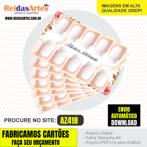 1 Arte 5 Pares 9x5cm - AZ418 6