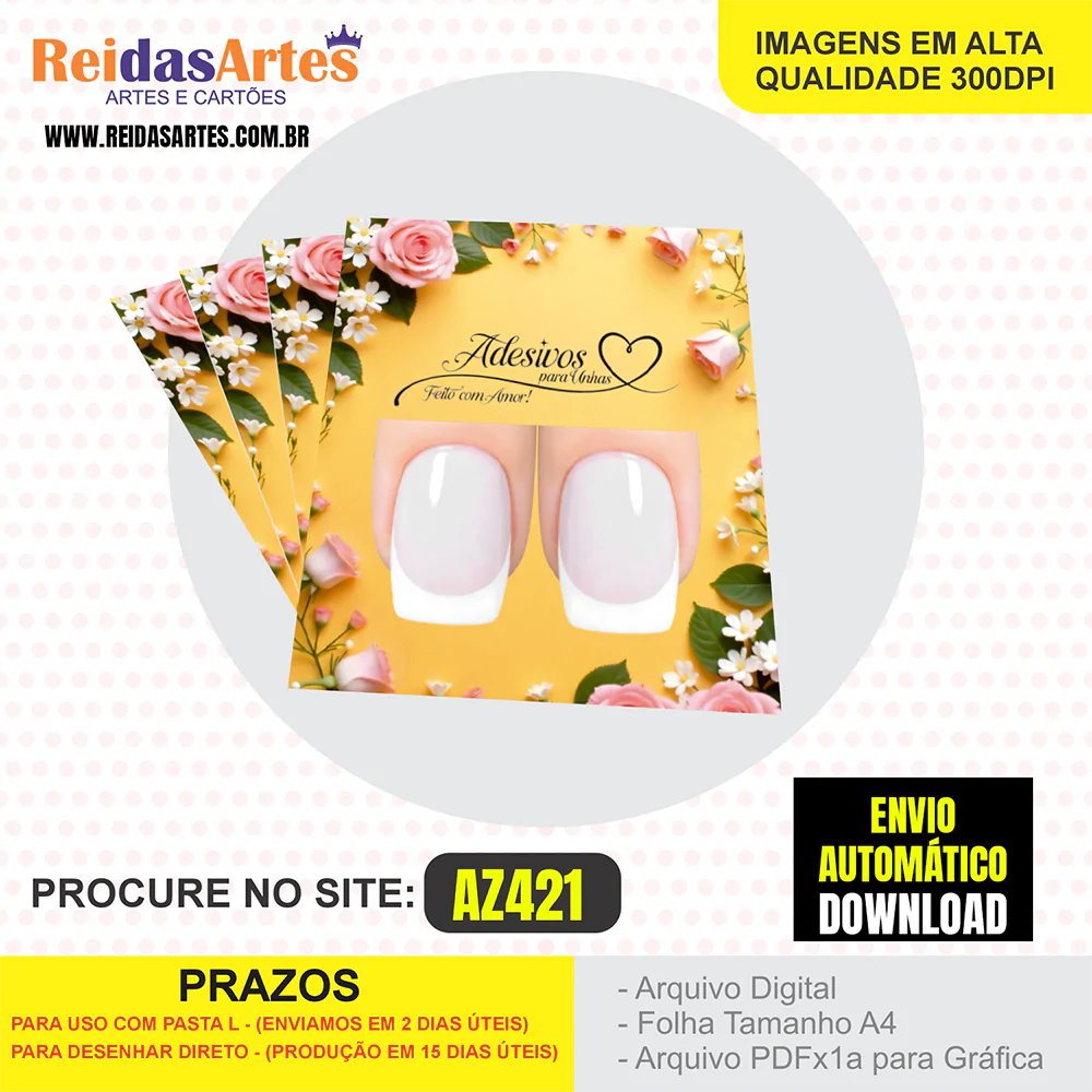 1 Arte Filha Unica 4,5x5cm - AZ421 1