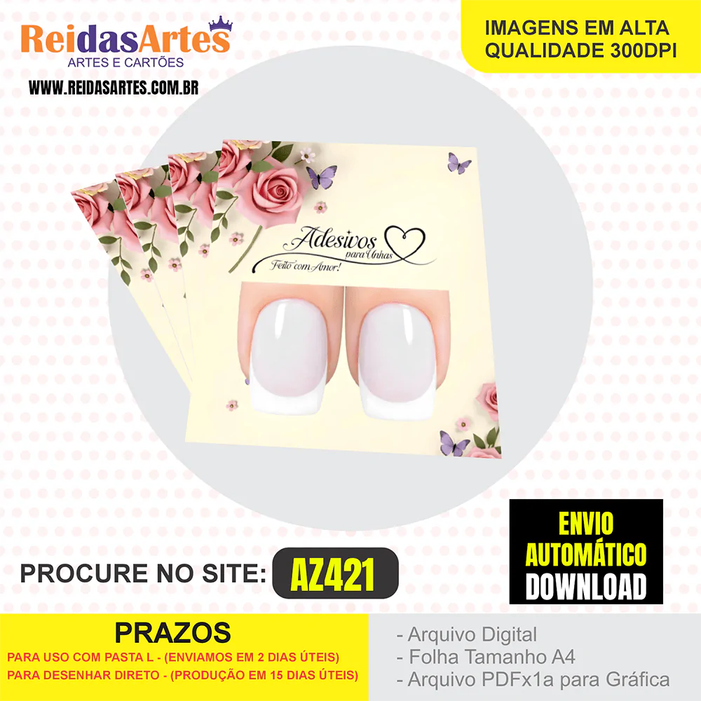 1 Arte Filha Unica 4,5x5cm - AZ421 12