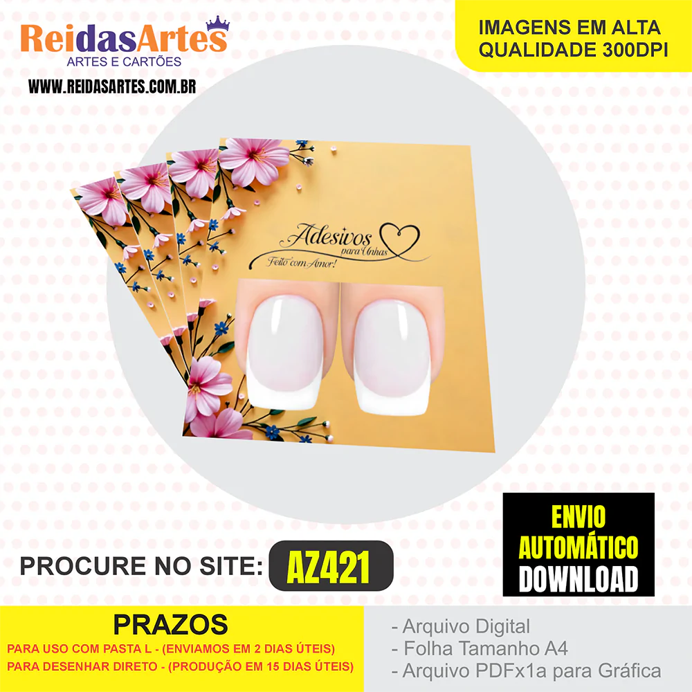 1 Arte Filha Unica 4,5x5cm - AZ421 9