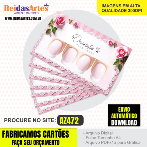 1 Arte Casadinha Mão 9x5cm - AZ472 12
