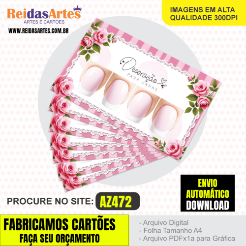 1 Arte Casadinha Mão 9x5cm - AZ472 6