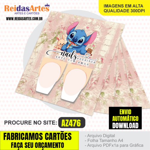 1 Arte Filha Unica 4,5x5cm - AZ476 10