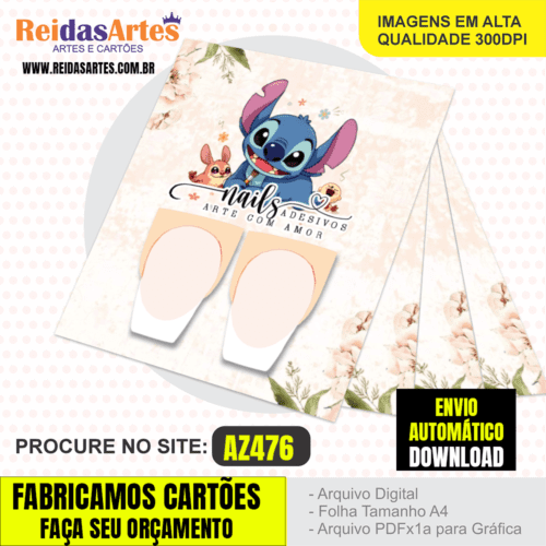 1 Arte Filha Unica 4,5x5cm - AZ476 3