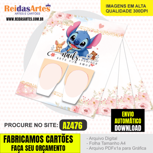1 Arte Filha Unica 4,5x5cm - AZ476 6