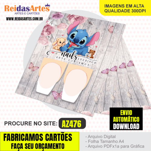 1 Arte Filha Unica 4,5x5cm - AZ476 7