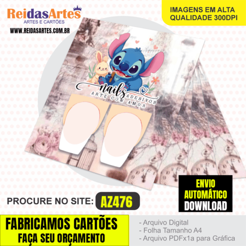 1 Arte Filha Unica 4,5x5cm - AZ476 8