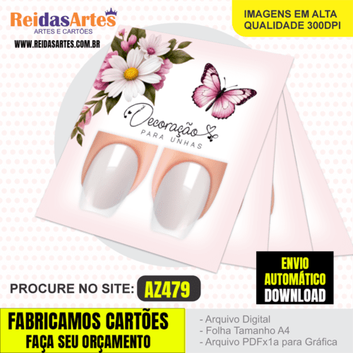 1 Arte Filha Unica 4,5x5cm - AZ479 2