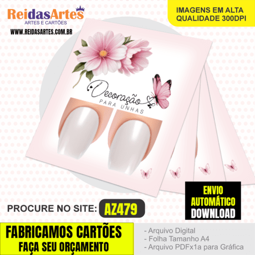 1 Arte Filha Unica 4,5x5cm - AZ479 3