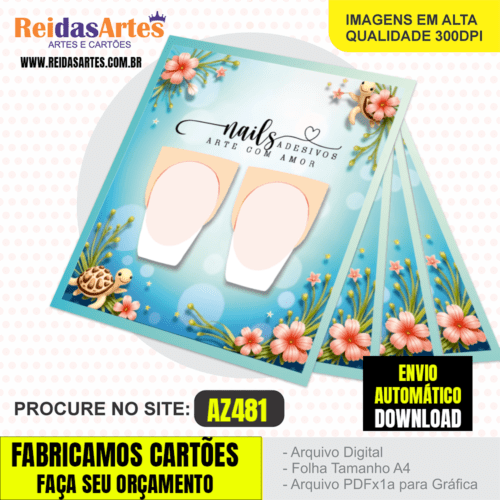 1 Arte Filha Unica 4,5x5cm - AZ481 10