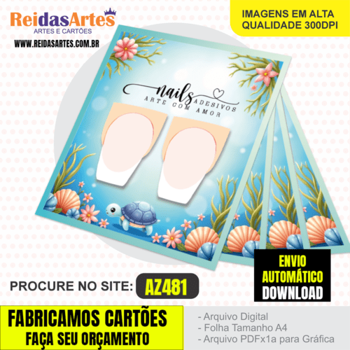 1 Arte Filha Unica 4,5x5cm - AZ481 11