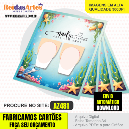 1 Arte Filha Unica 4,5x5cm - AZ481 2