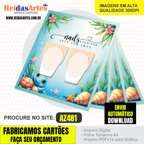 1 Arte Filha Unica 4,5x5cm - AZ481 6
