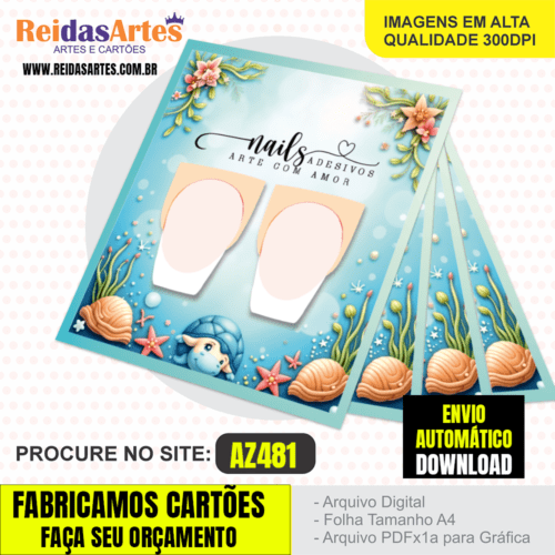 1 Arte Filha Unica 4,5x5cm - AZ481 8